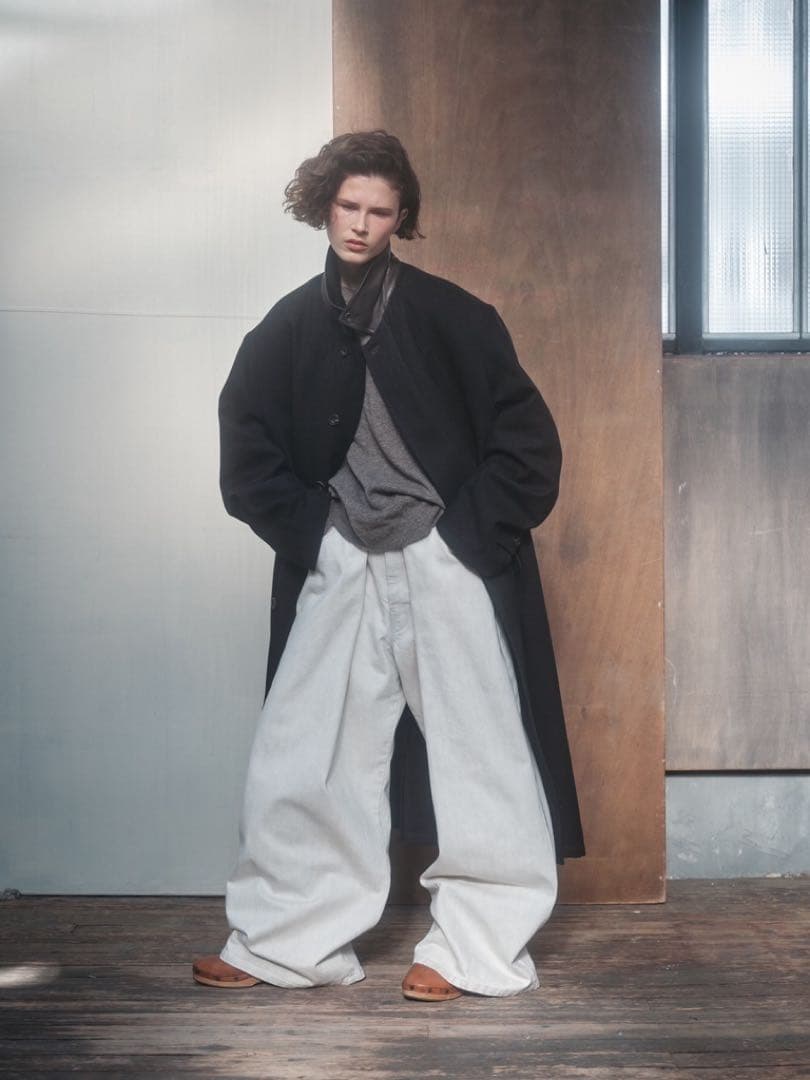 NomatノマットCotton Wool Soutien Collar Coat COTTON WOOL Soutien Collar Coat(2 DARK BROWN): Nomat: MENS｜CONZ