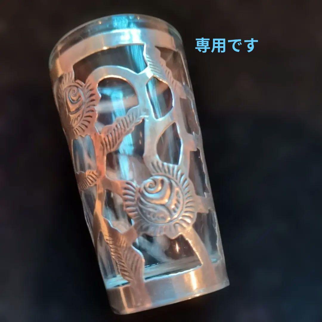 純銀ガラスショットグラス　①③ 二つおまとめ 商品詳細ページ | G-DIRECT