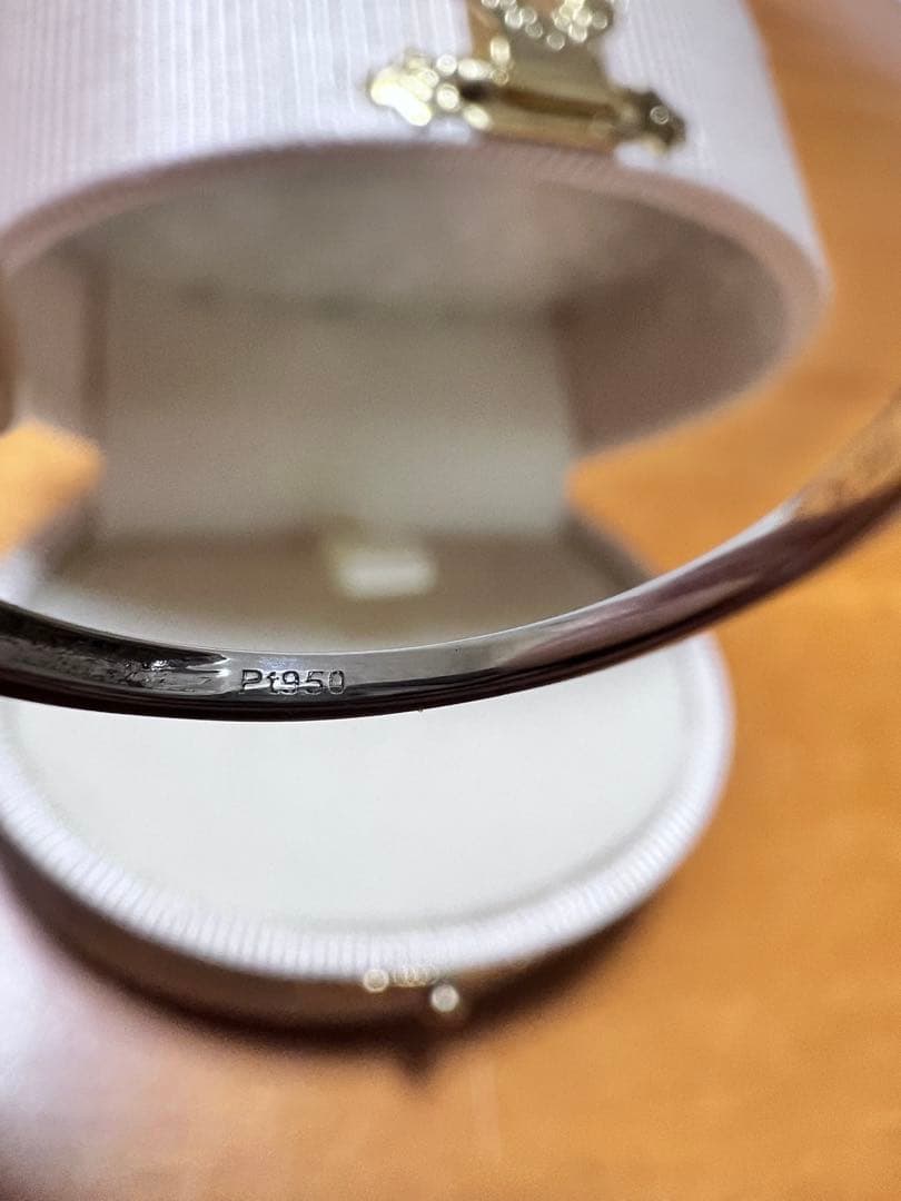 0.5ct ハーフエタニティ　pt950 14号