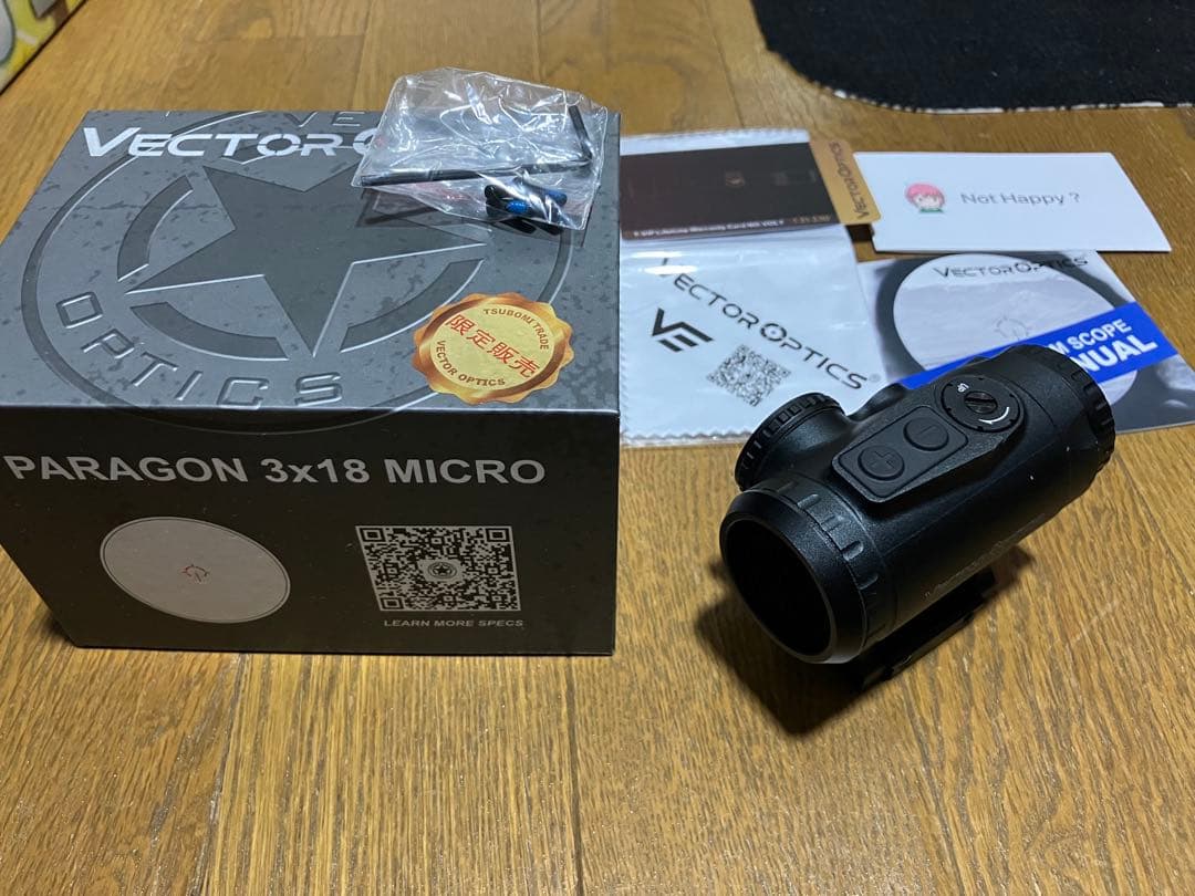 VECTOR OPTICS PARAGON 3x18 MICRO 一部欠品 Amazon.co.jp: ベクターオプティクス プリズムサイト パラゴン 3x18