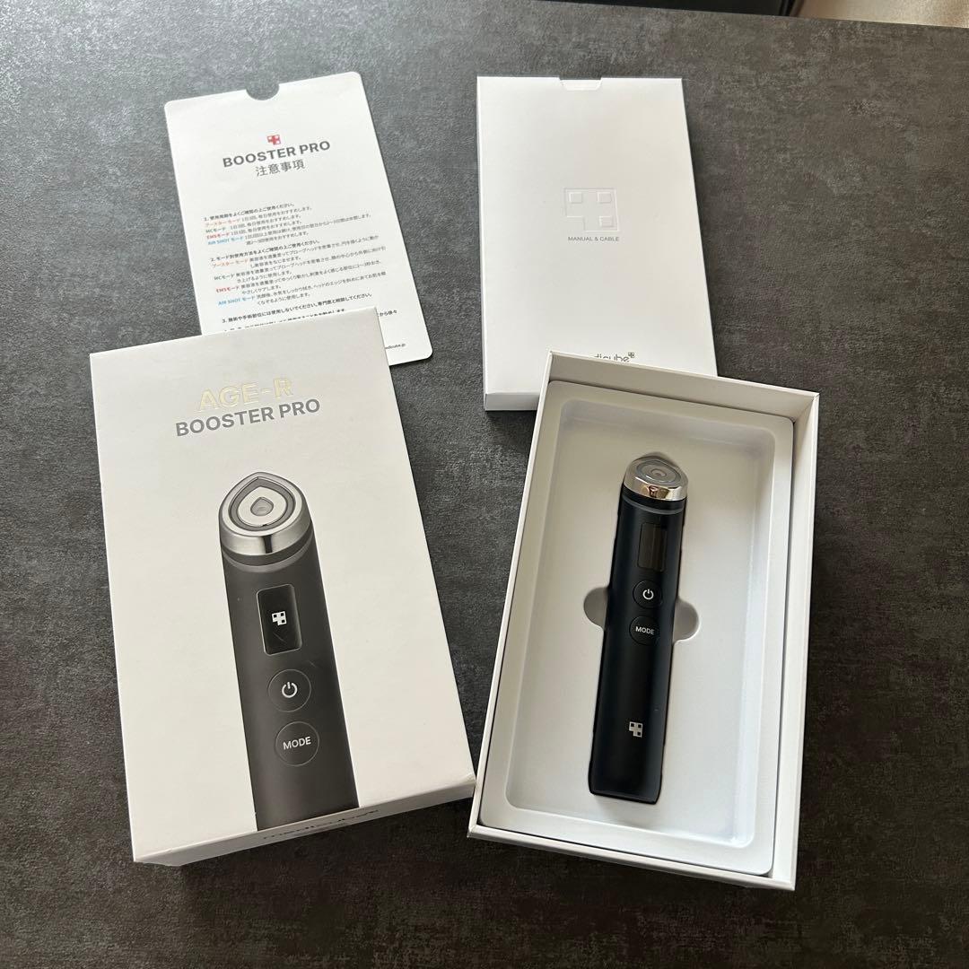 AGE-R BOOSTER PRO 美顔器 楽天市場】ROOM桃コラボ【medicube公式】AGE-R ブースタープロ（メディ