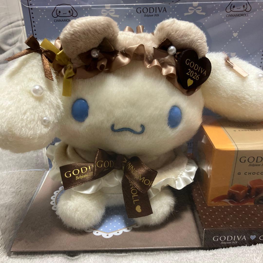 未開封新品 GODIVA ゴディバ シナモン シナモロール ぬいぐるみ 2026