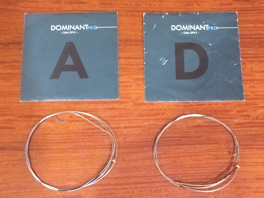 【Kuribo】Dominant Pro & Spirocore セット Thomastik Spirocore Violin String Set