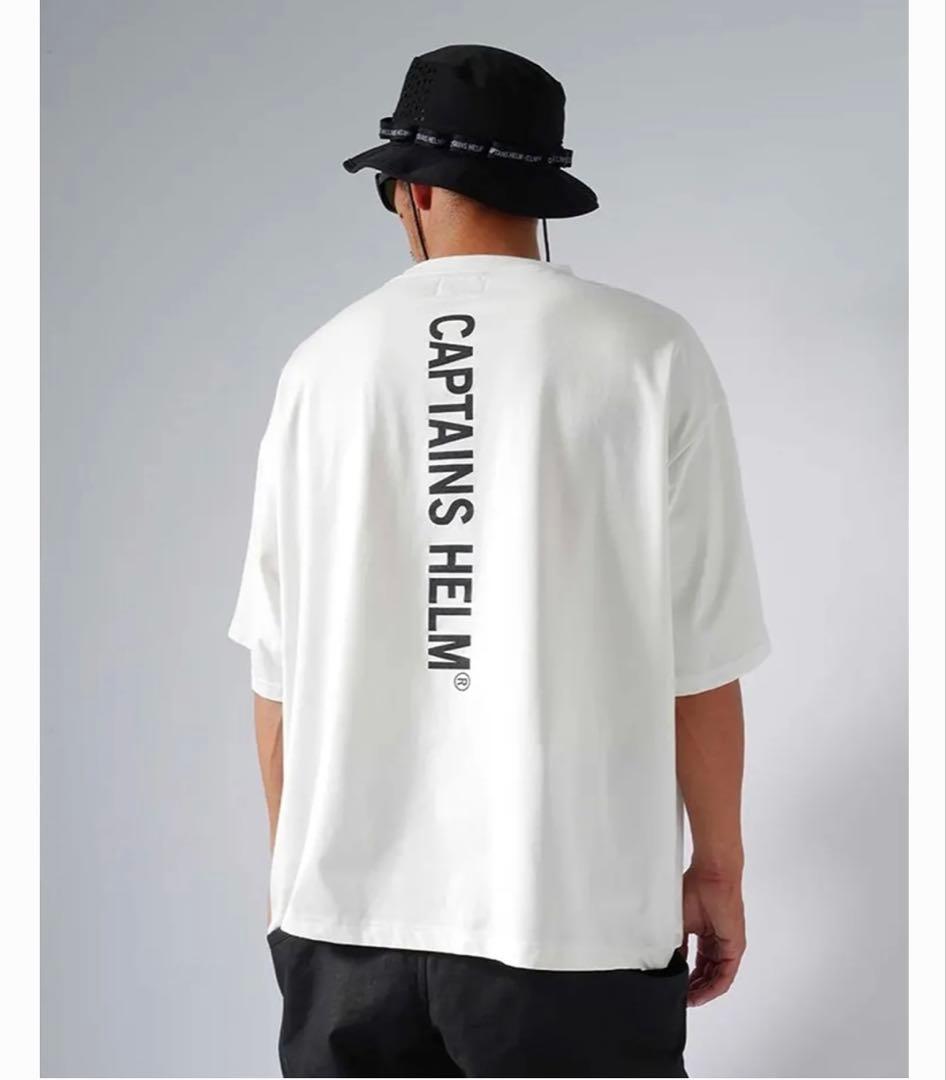 CAPTAINS HELM DRY TECH WIDE TEE ホワイト XL