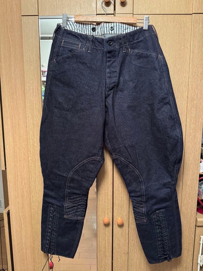 最終値下げ　超激レア　ブラックサイン　デニムブリーチーズ 楽天市場】【BLACK SIGN/ブラックサイン】「Dark Indigo Denim Sheriff