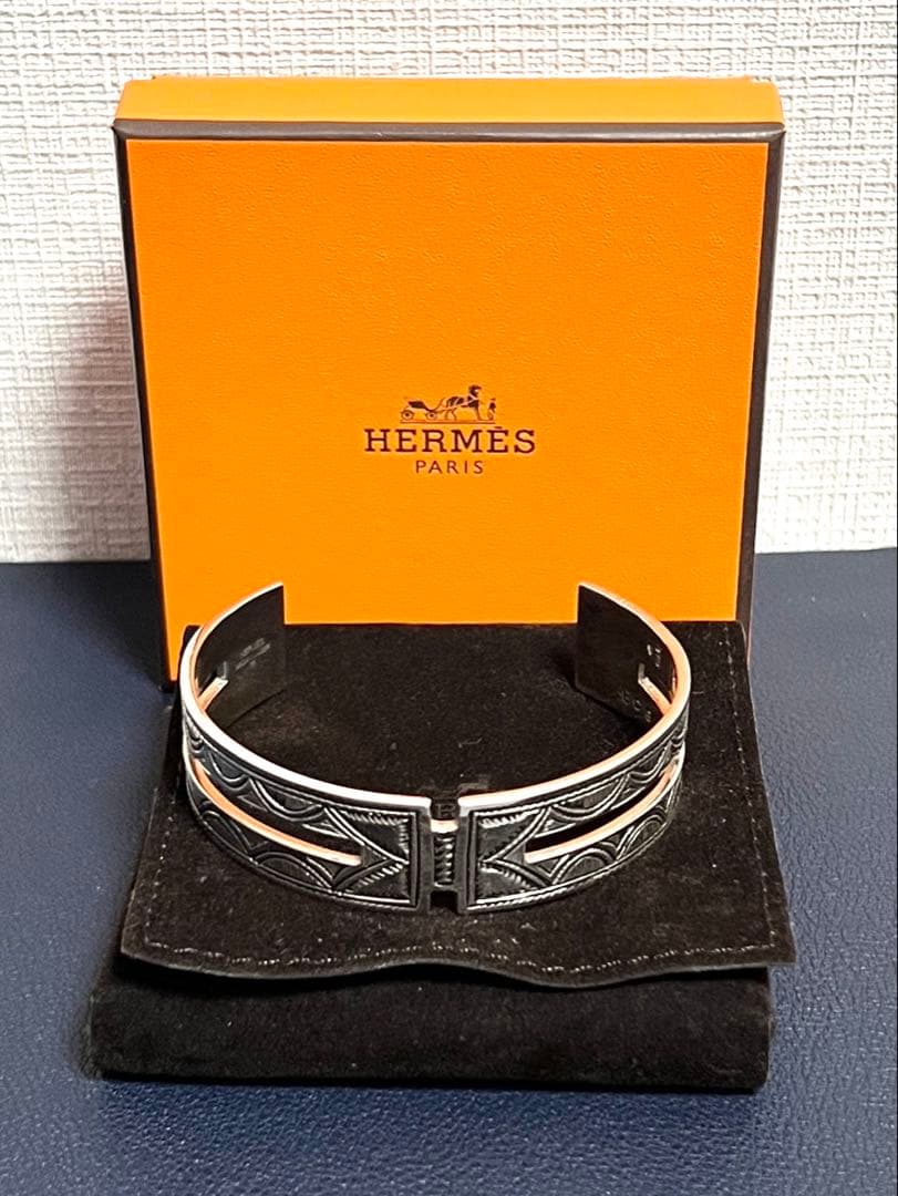 HERMES エルメス バングル トゥアレグ T5 シルバー 925 入手困難 HERMES（エルメス） バングル トゥアレグ ニュートン T5 シルバー 925