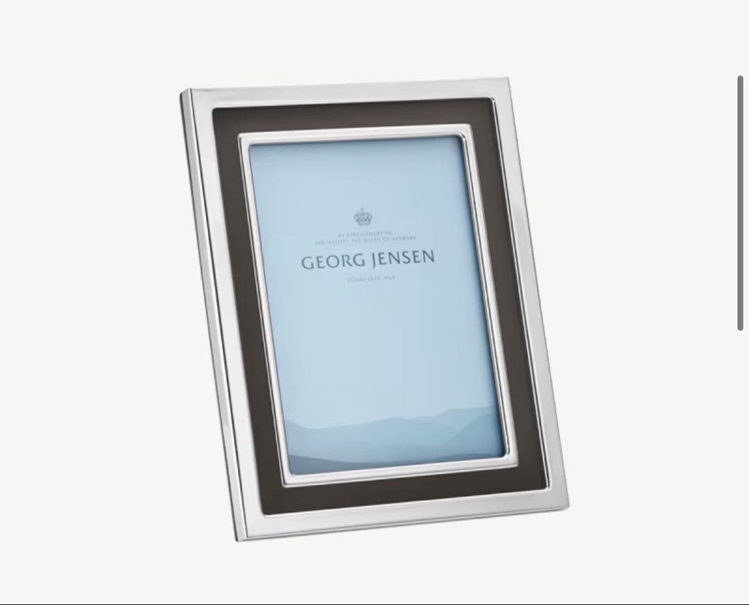 ジョージジェンセン マンハッタン ピクチャーフレーム (M) 13x18cm GEORG JENSEN（ジョージ ジェンセン）MANHATTAN ピクチャーフレーム S