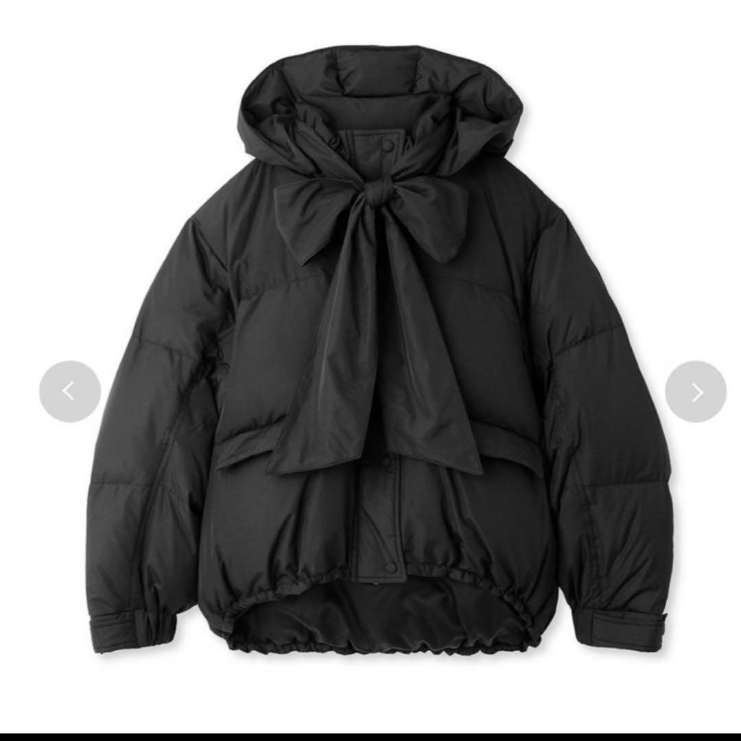 Lily Brown(リリーブラウン) Recycleリボンダウンジャケット WEB限定カラー】recycleリボンダウン(コート)｜アウター｜LILY BROWN