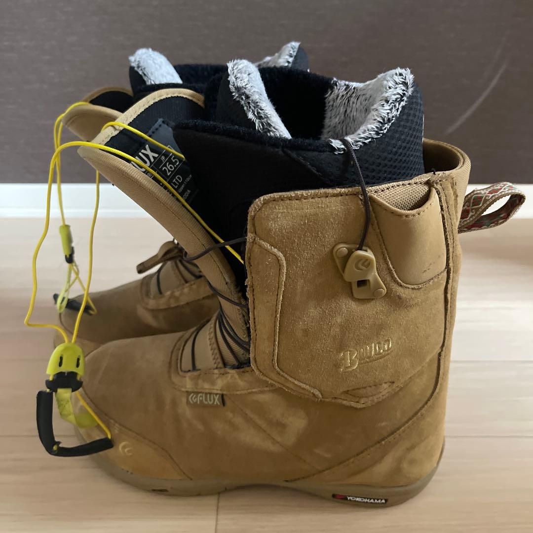 FlUX スノーボードブーツ ブラウン 26.5cm