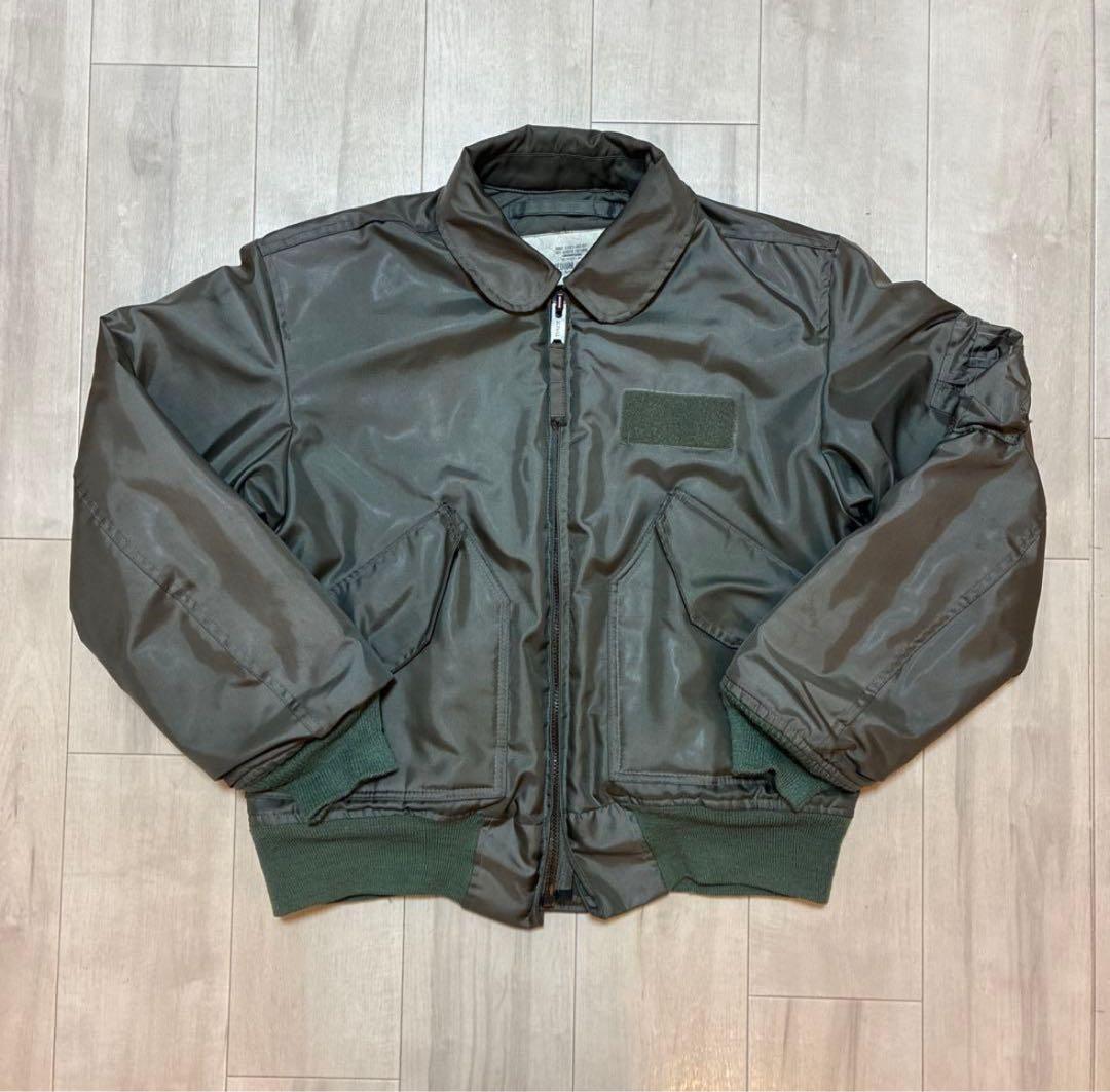 90's cwu-45/p フライトジャケット Alpha Black CWU-45P Flight Jacket- US Wings, Inc.