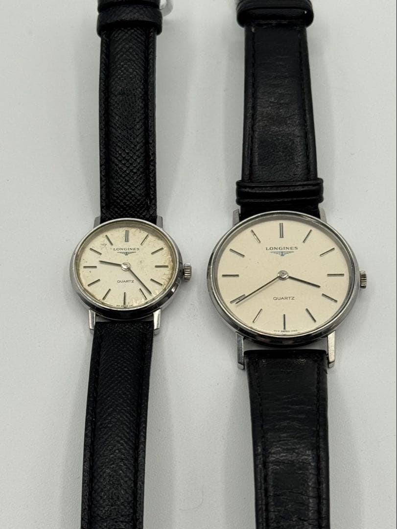 【電池切れ】LONGINES ロンジン ペアウォッチ クォーツ アンティーク 電池切れ】LONGINES ロンジン ペアウォッチ クォーツ アンティーク