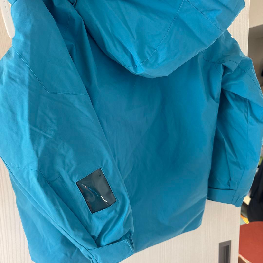 女児用Goldwin スキーウェア 青 フード付き140センチ - メルカリ