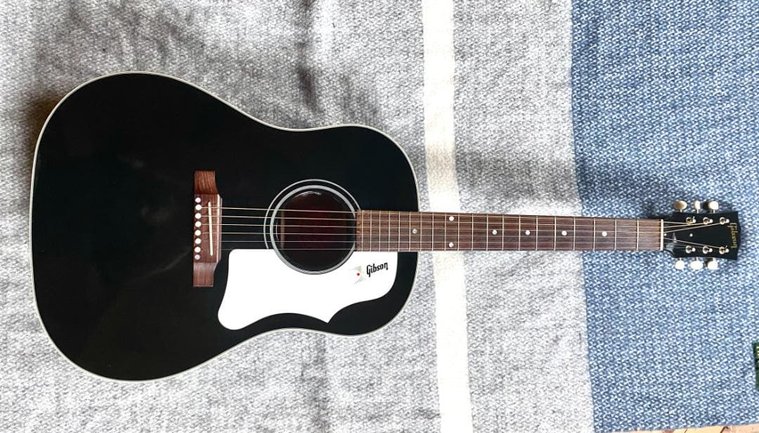 ★gibsonギブソン1960's★J-45★Ebonyカスタムショップ製 Gibson 1960's J-45 Ebony / Adirondack Red Spruce w/L.R.Baggs Lyric
