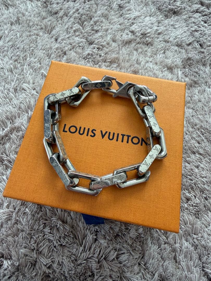 ルイヴィトン　ブレスレット　モノグラムチェーン 楽天市場】【超美品】 ルイヴィトン ブレスレット モノグラム チェーン