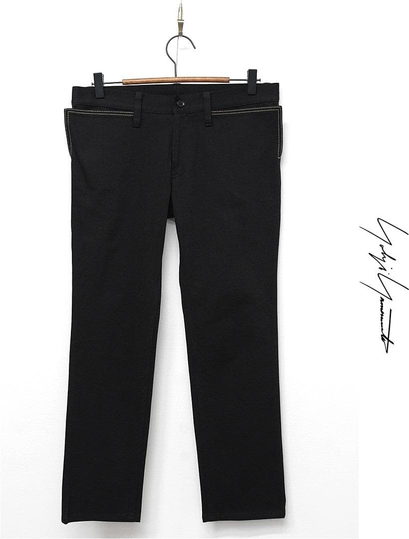 G535/美品 yohji yamamoto デニム パンツ ストレッチ 1 黒 デニムパンツ｜商品検索｜THE SHOP YOHJI YAMAMOTO