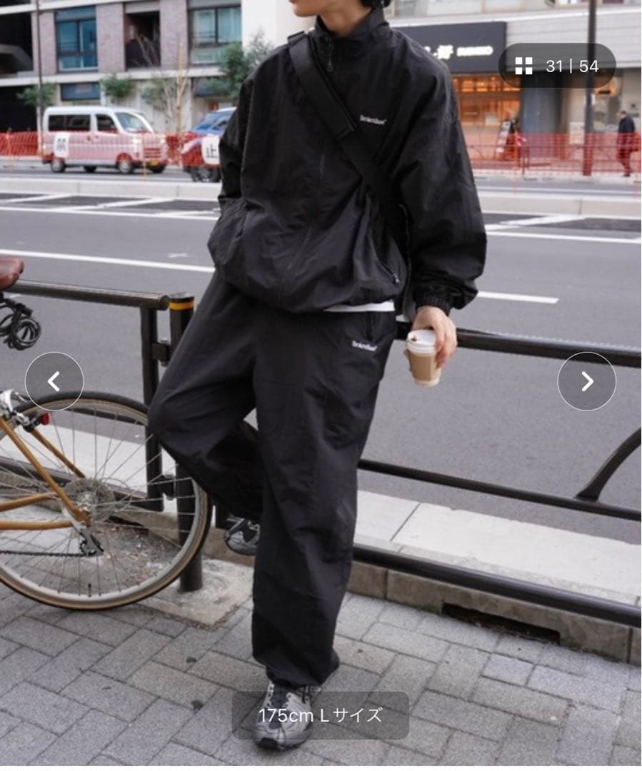 brokenbase ブロウクンベース ナイロンセットアップ L - メルカリ