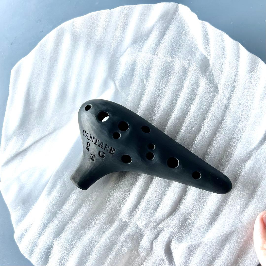 CANTARE オカリナ 2G黒 陶器 - メルカリ