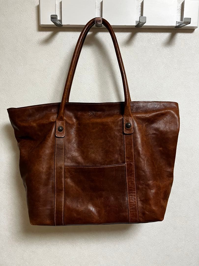 OxiDe オクサイド　トートバッグ　ビジネス　本革　ブラウン レザートートバッグメンズ本革 鞄 かばん カバン ブラウン茶 ビジネス