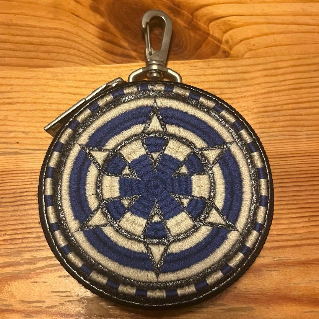 black means サークルポーチ　ケース blackmeans】CIRCLE POUCH (WHITE) | HEIGHTS Online Store