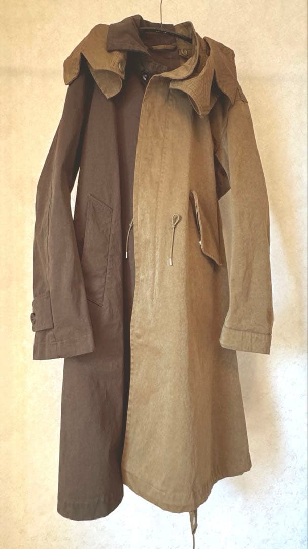 sacai x Ten-C モッズステンカラードッキングコート サイズ1(46