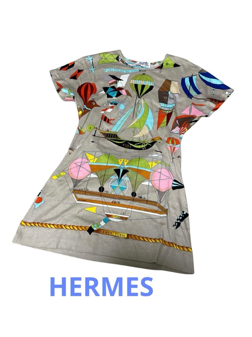 美品⭐︎エルメス　HERMES 気球柄Tシャツ　レディースSサイズ 楽天市場】エルメス（Tシャツ・カットソー｜トップス）：レディース