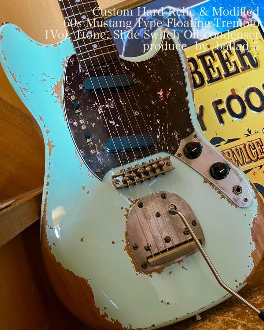 ハードレリック “MUSTANG”タイプ/フローティングトレモロ - メルカリ