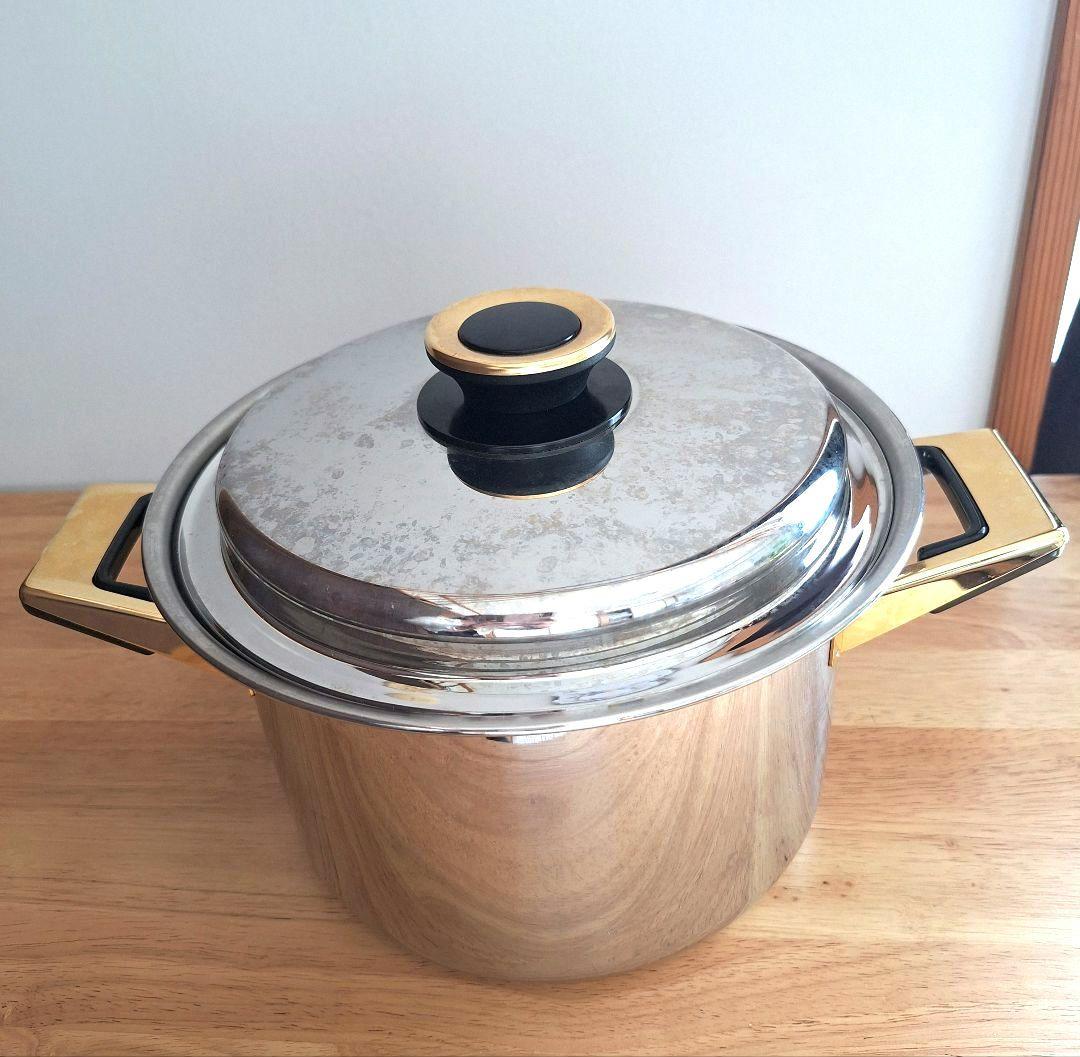 タッパーウェア レインボークッカー 21cm 寸胴鍋 両手 - メルカリ