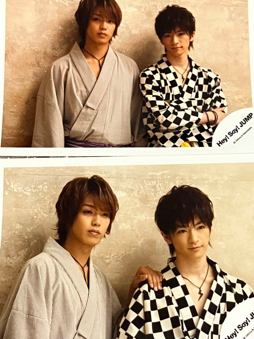 ☆Hey!Say!JUMP 高木雄也＆知念侑李☆公式写真 2枚セット☆浴衣☆1