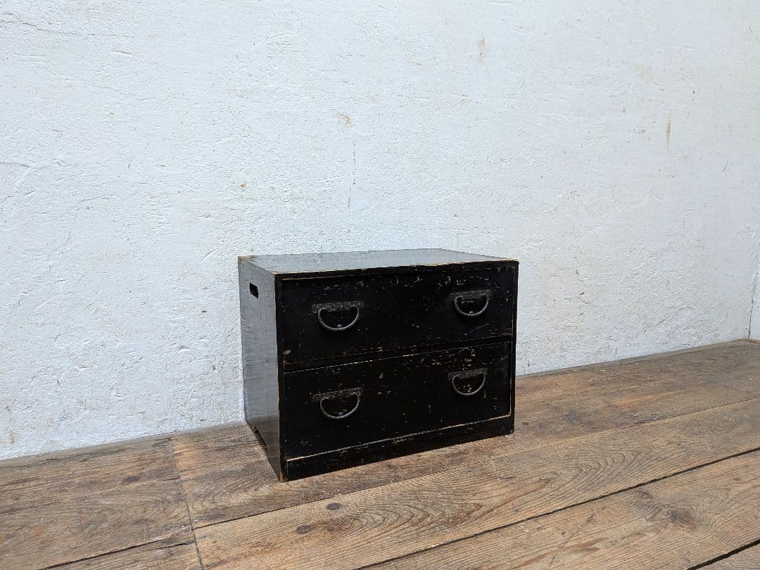 1112 アンティーク　無骨な小箪笥　収納棚　引き出し　陳列台　ケース　レトロ 1112 アンティーク 無骨な小箪笥 収納棚 引き出し 陳列台 ケース