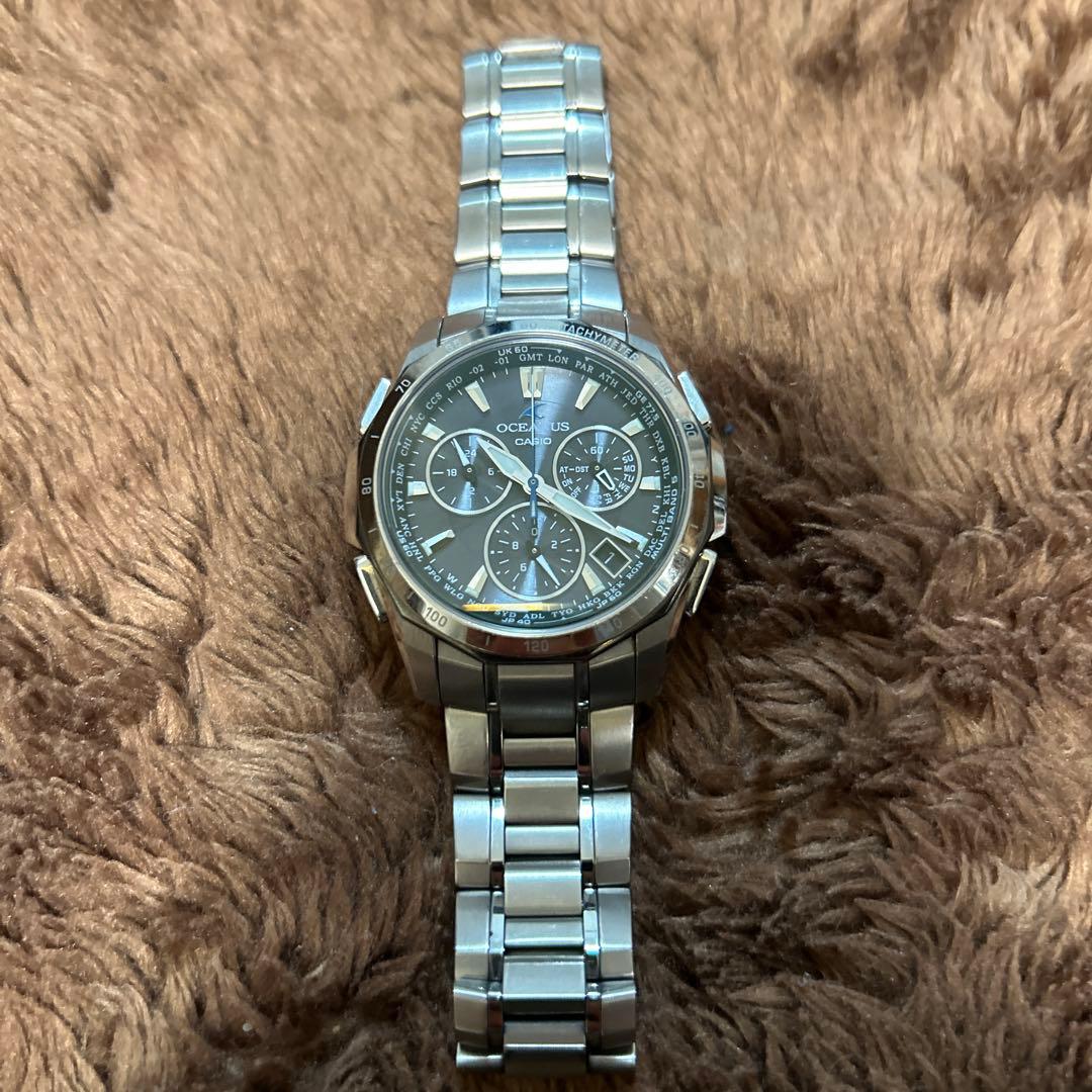 CASIO OCEANUS MANTA S1000 tA 1J クロノグラフ OCW-SG1000ZE-1A | OCEANUS Manta Black | CASIO