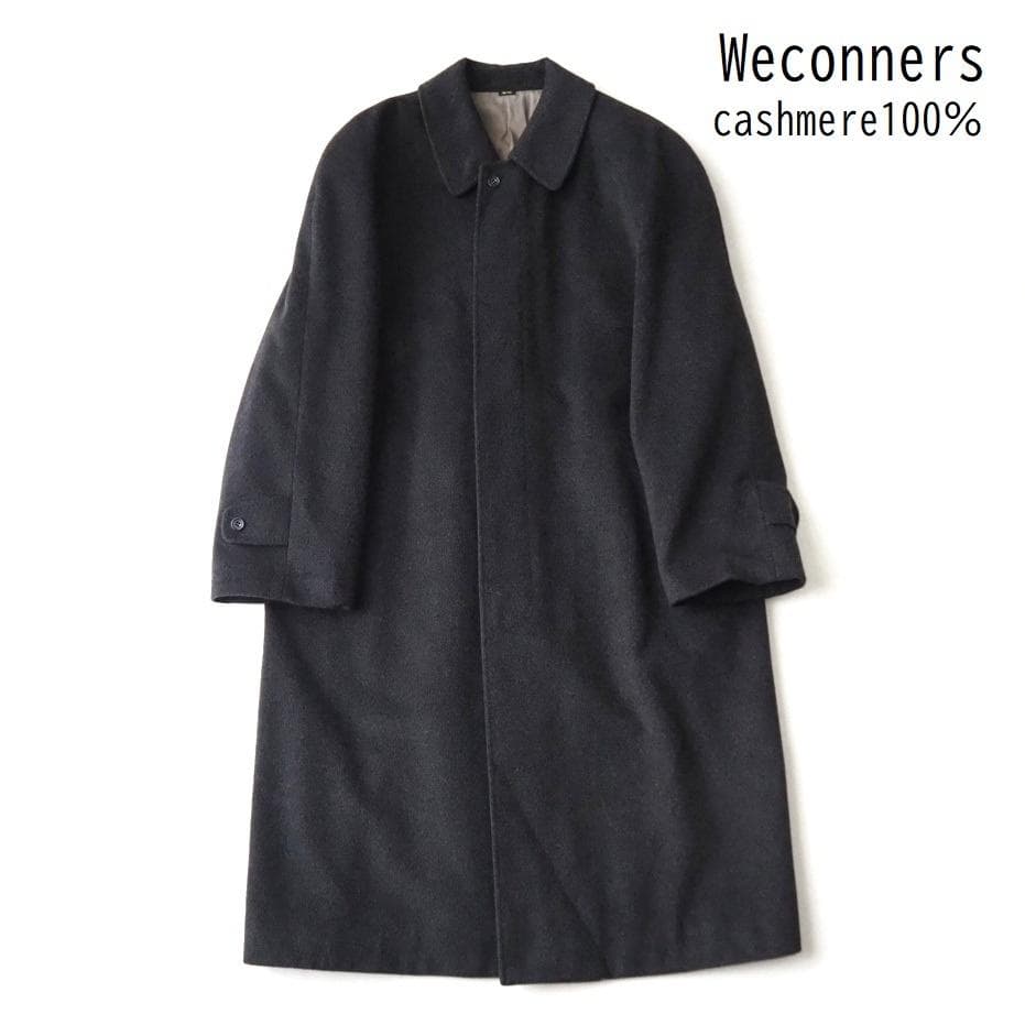 m様Weconners カシミヤ100% 比翼 ロングコート 96-A5 170 90s Weconners カシミヤ100% ステンカラーコート ヴィンテージ | Pay ID