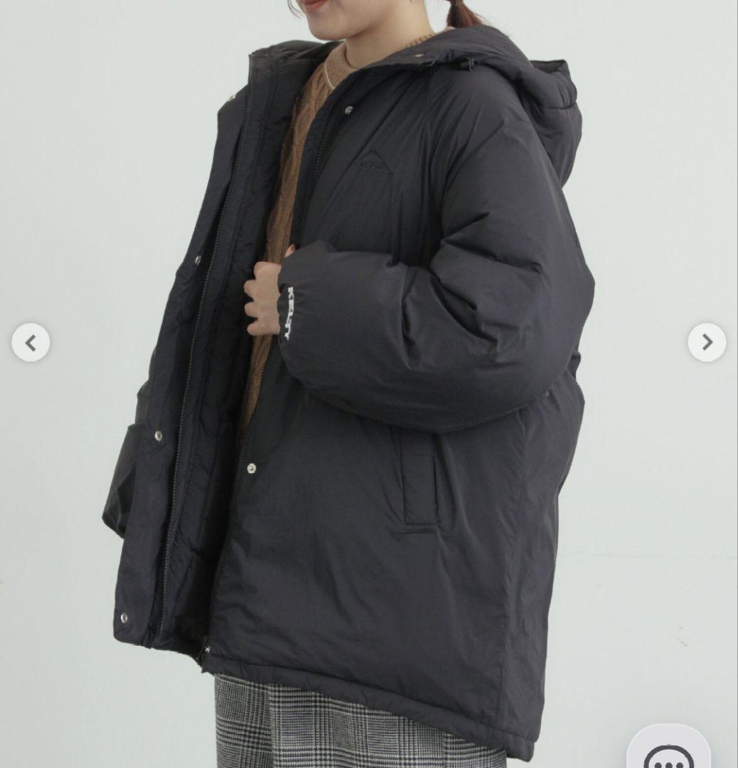 ◆427◆サマンサモスモス◆KELTY◆インサレーションミドルコート◆ブラック◆ セール】 【KELTY×Samansa Mos2】インサレーションミドルコート