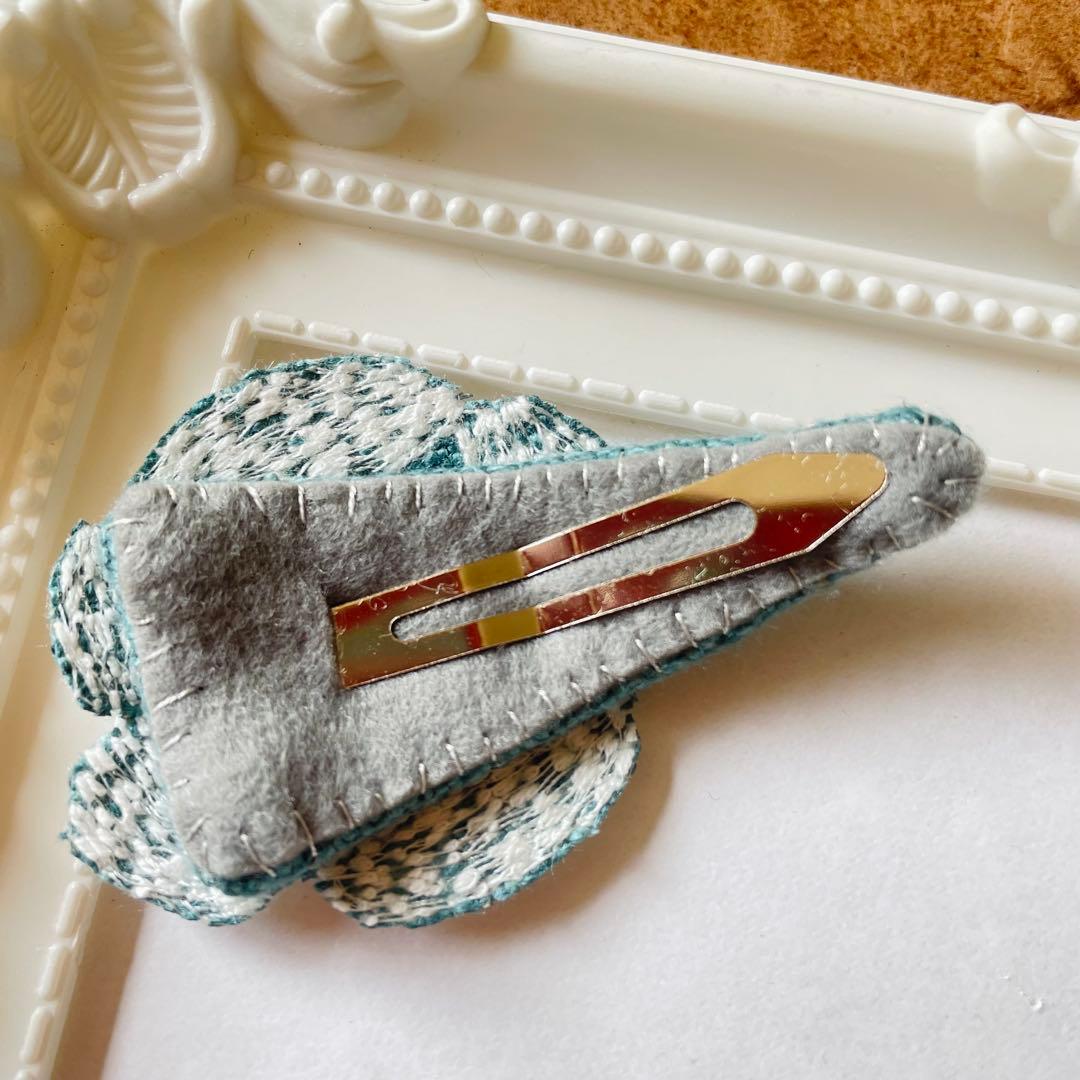 ヘアピン パッチンピン ミナペルホネン dear 花 北欧 - メルカリ