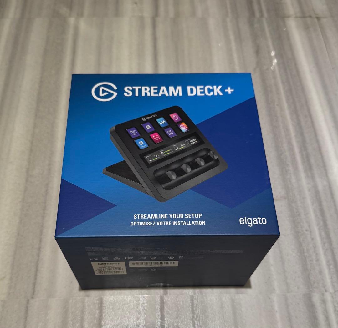 美品　elgato Stream Deck + Elgato's new Stream Deck Plus joins the knob mob | The Verge
