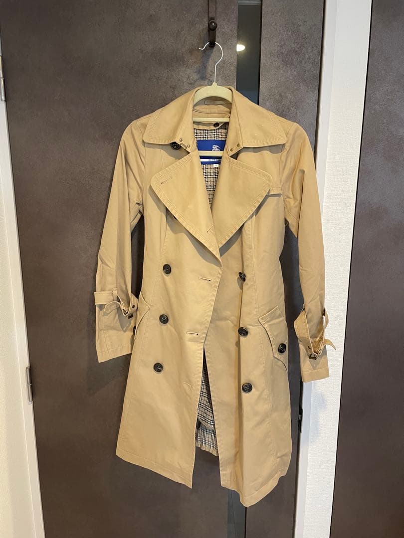 【随時値下】バーバリー BLUE LABEL トレンチコート ライナー、ベルト有 中古・古着通販】BURBERRY BLUE LABEL (バーバリー ブルー レーベル