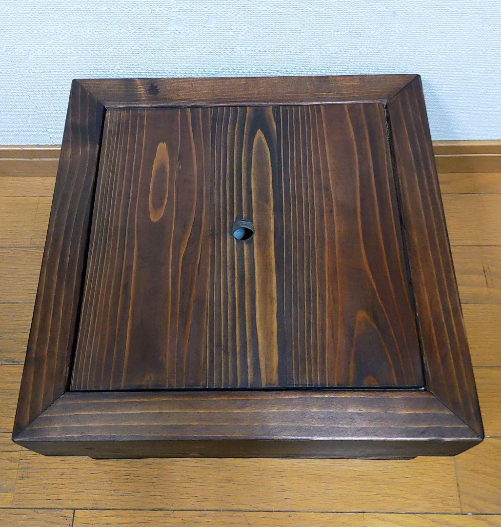 卓上囲炉裏　ミニ囲炉裏　箱火鉢　七輪 ソロ＆デュオキャンプで映える！ ミニサイズの七輪囲炉裏が新たな