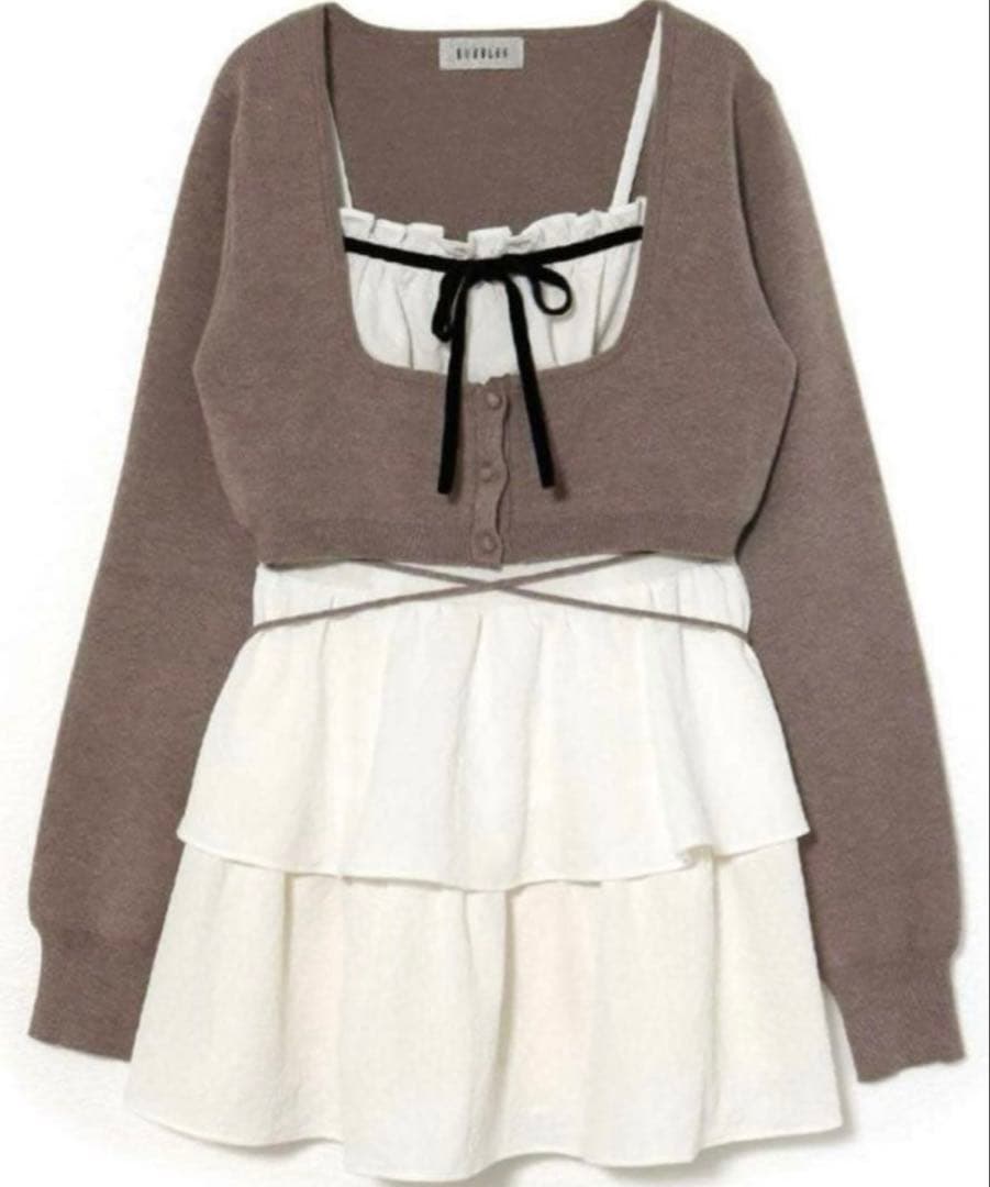 bubbles レイヤード ティアードワンピース BUBBLES】レイヤードティアードワンピース | sparkling mall online store