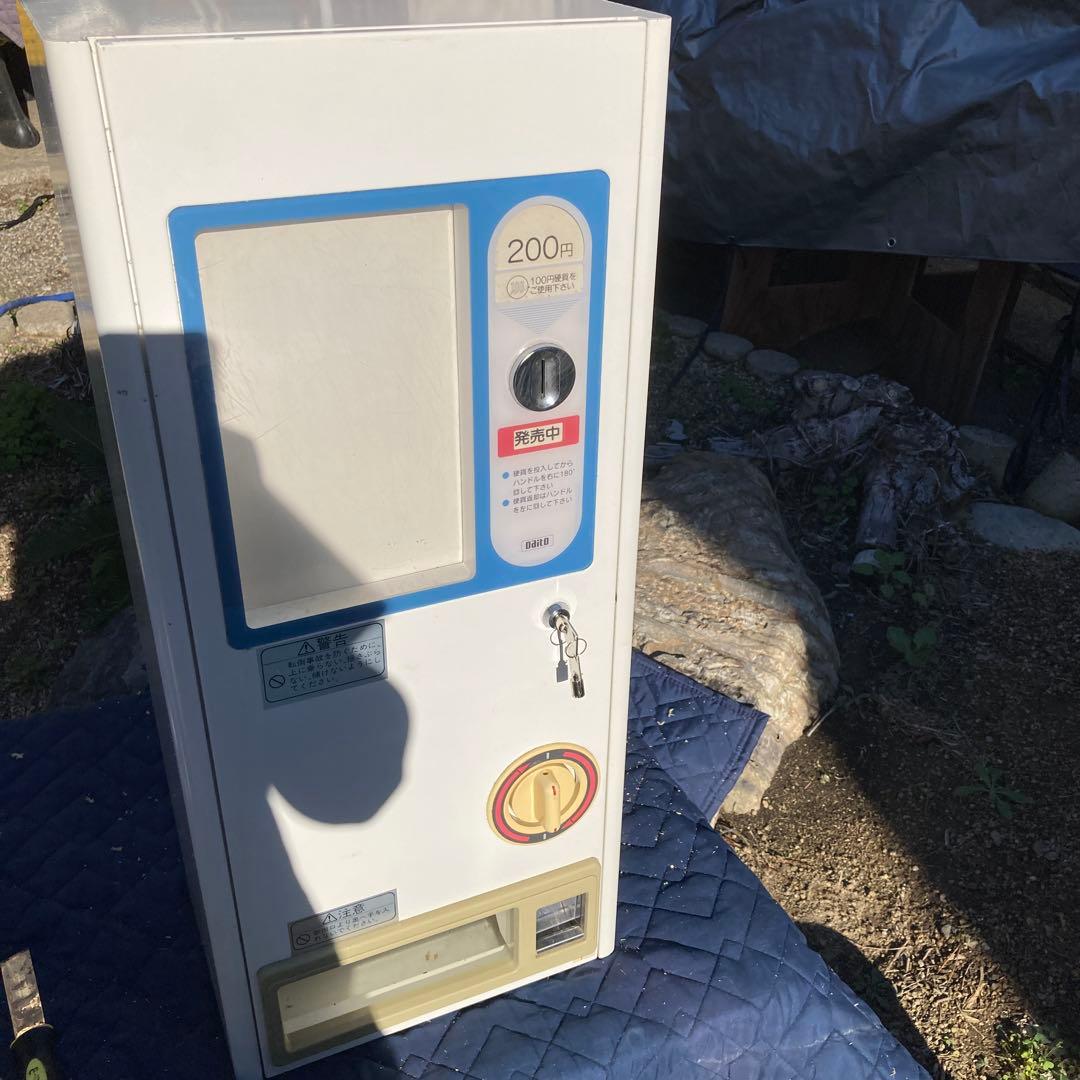 カードガチャ② ガチャマシン　手動式自動販売機　ダイト　DF-5 鍵新品 Yahoo!オークション -「ダイト 自販機」の落札相場・落札価格