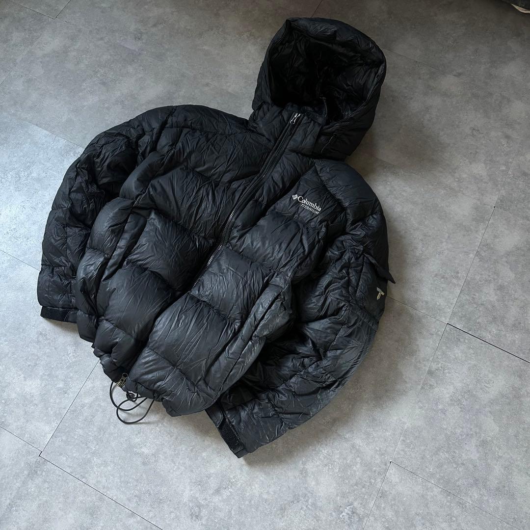 大人気⭐️】極暖columbia ダウンジャケット ブラックXL - メルカリ