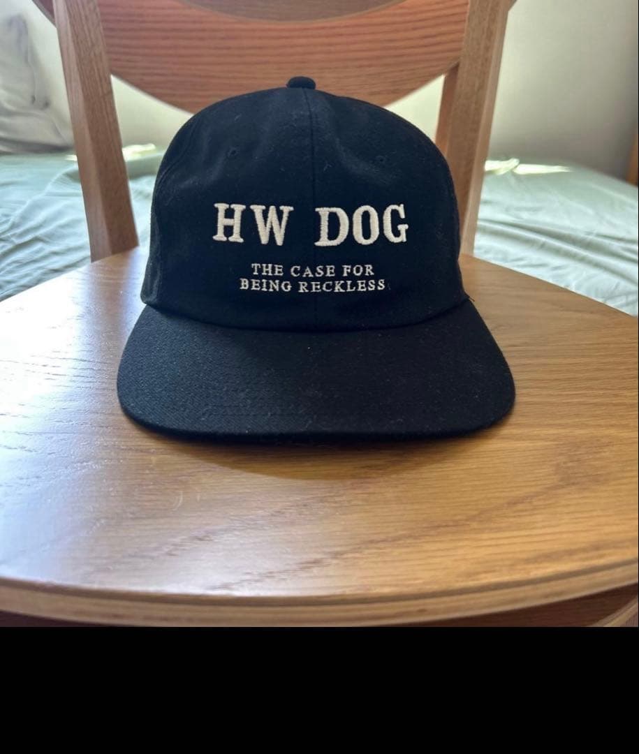 THE H.W.DOG&COキャップ 黒 完売品 CALEE - × THE H.W.DOG&CO. EMBROIDERY UNION CAP (BLACK) / ザ エイチ