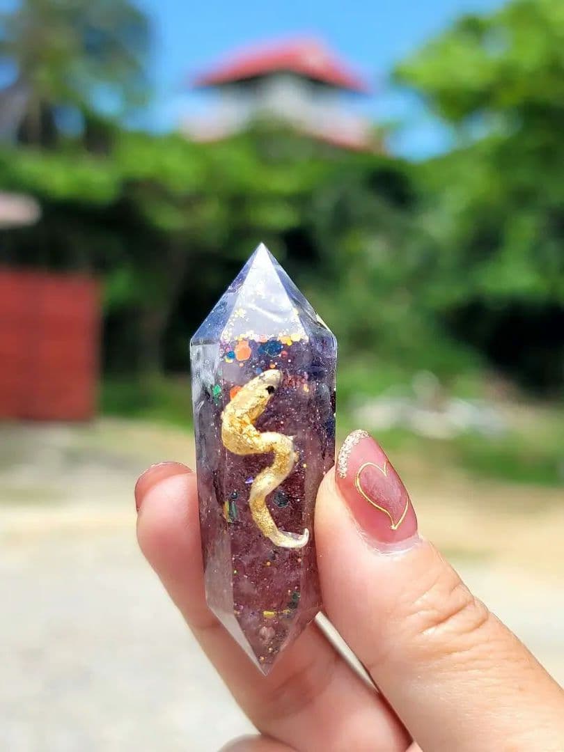 一粒万倍日宮古島名前記載言霊持ち運びオルゴナイト 一粒万倍日宮古島名前記載言霊持ち運びオルゴナイト