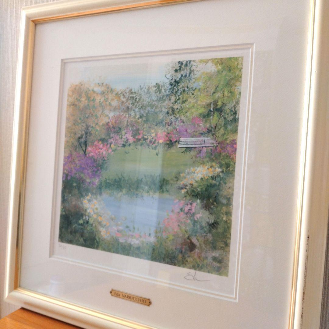 ミクストメディア　イーダ ヴァリッキオ　シルクスクリーン h-164-5.jpg