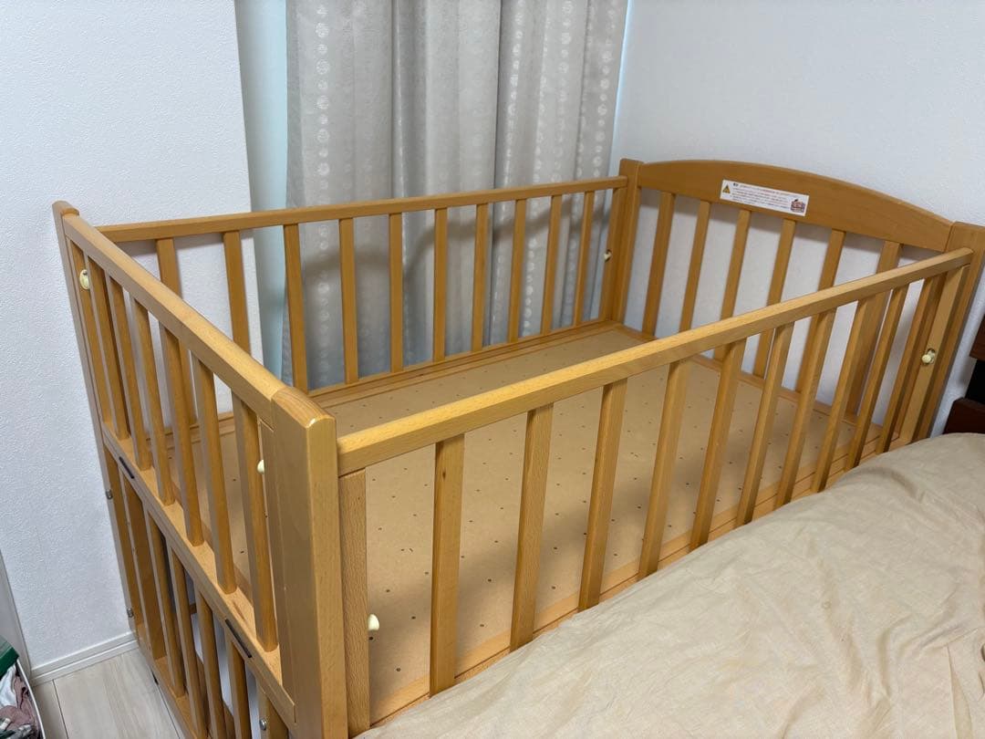 ヤマサキ　スリーオープン　木製 ベビーベッド スリーオープンベッド b-sideDX | 国産ベビーベッド製造メーカー ヤマサキ