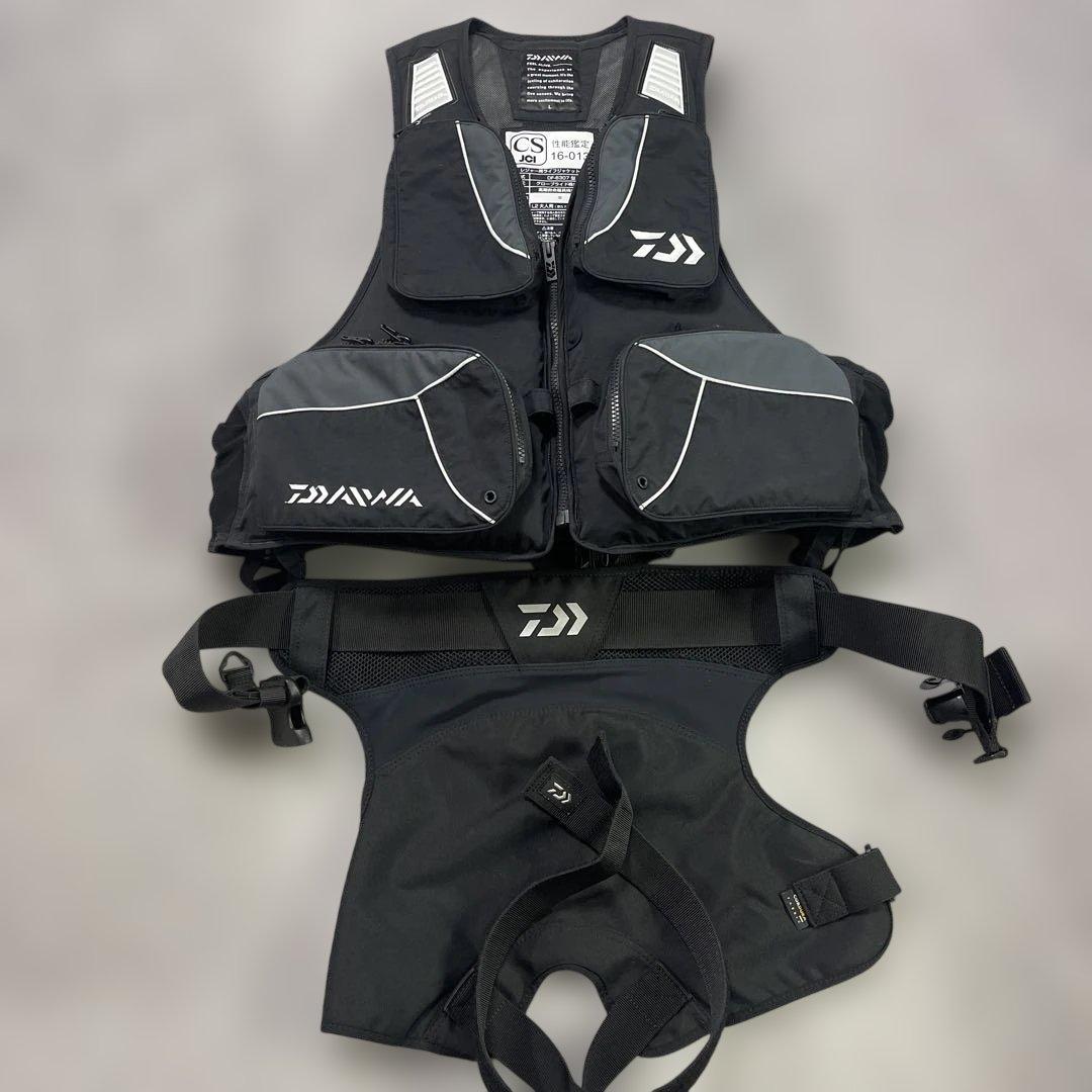 ダイワ　ライフジャケット　ヒップガード　セット DA-1222 UTヒップガード(アパレルアクセサリー＆プロテクション)｜DAIWA