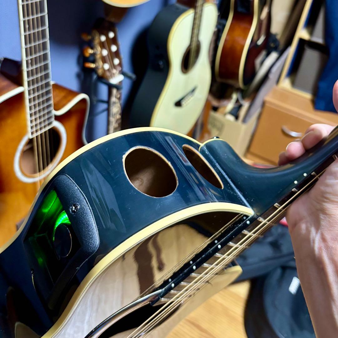 美品【トランスギター】Yamaha APX-5A ダークグリーン（値下げ中