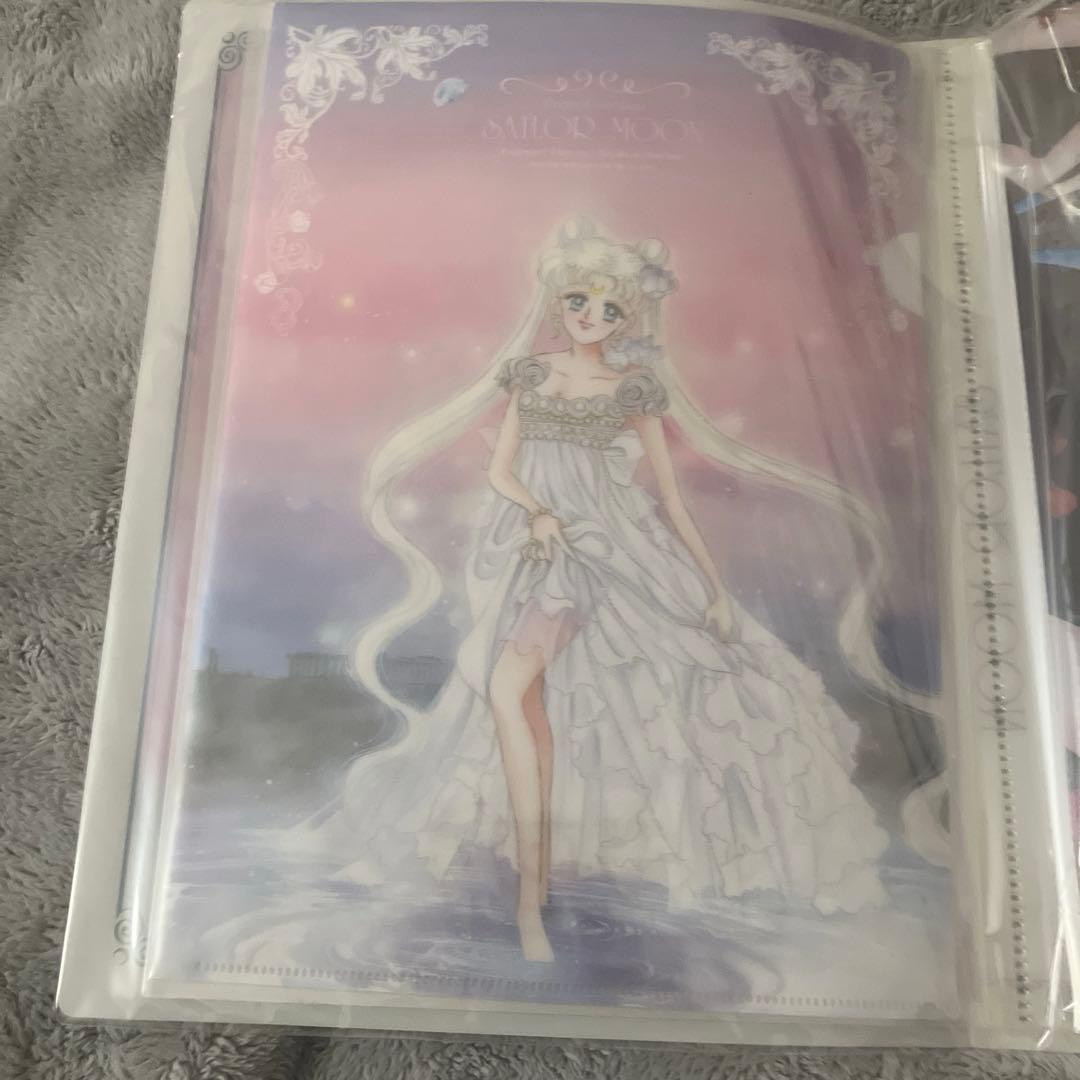 セーラームーン セーラームーン展 限定 クリアファイルホルダー 2種付