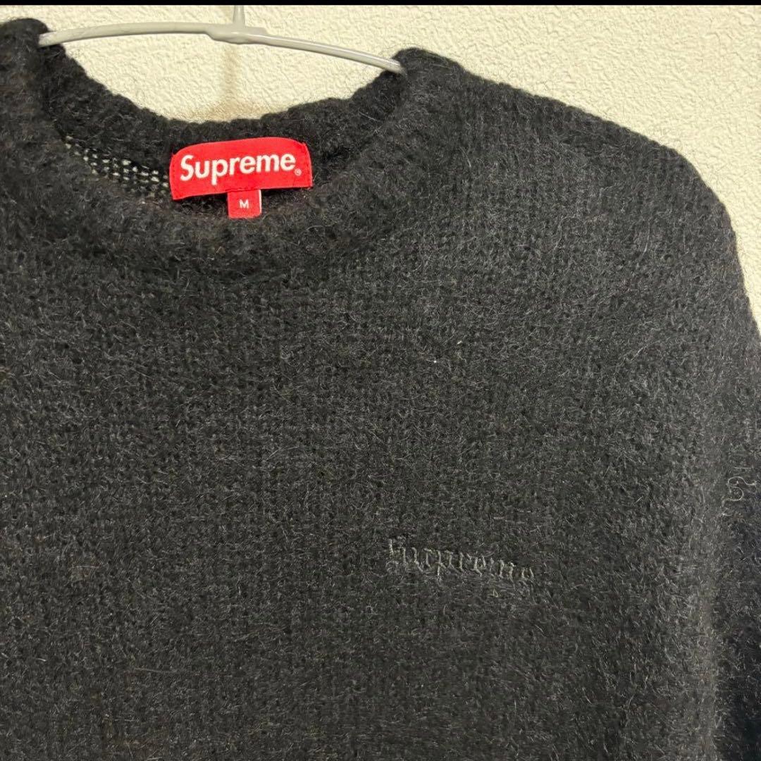 Supreme モヘアニット Mohair Sweater 22AW ブラック Supreme（シュプリーム） 22AW Mohair Sweater モヘアニット 長袖