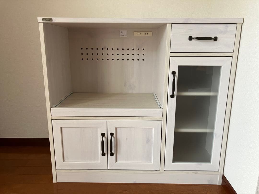 佐藤産業 LUFFY キッチンカウンター レンジ台 佐藤産業 2/18(水)0:00〜限定クーポン配布中♪ 【新色発売】食器棚