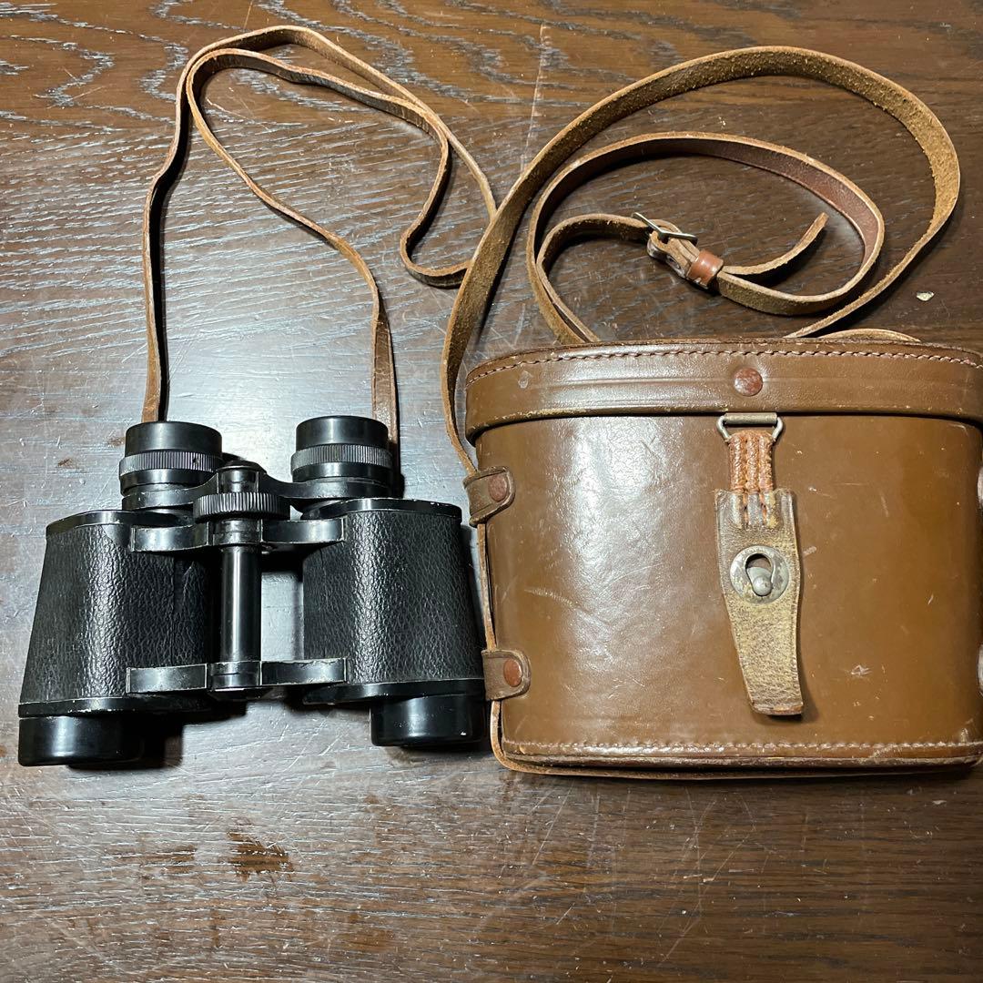 OMEGA製双眼鏡と革製ケース ww2軍用代用 - メルカリ