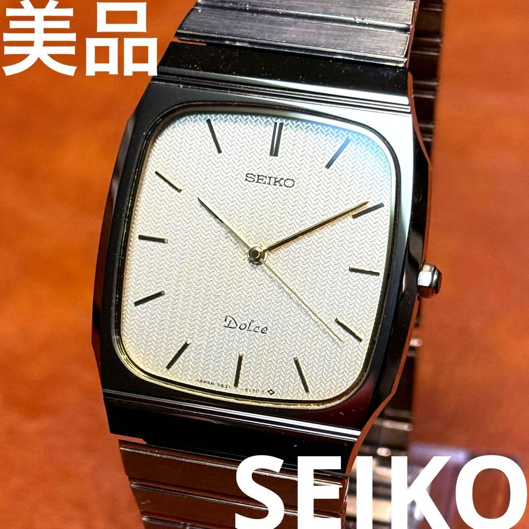 A67 希少 稼動品 SEIKO DOLCE レクタンギュラー 90年代 A67 希少 稼動品 SEIKO DOLCE レクタンギュラー 90年代 - メルカリ